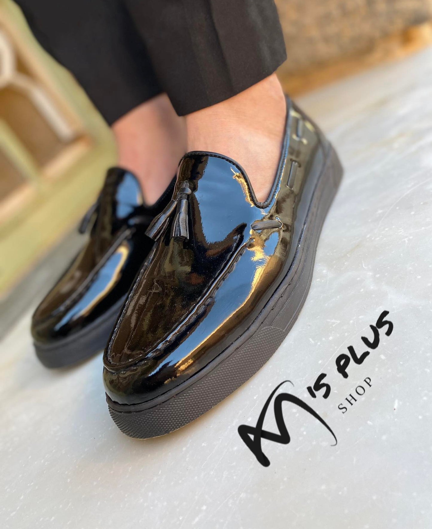 Mocassins Confortables Brillants ✨👞 : Style et Confort Inégalés